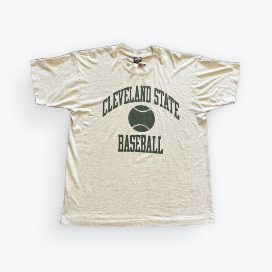 Vintage 90's Screen Stars Cleveland State University Baseball Tee