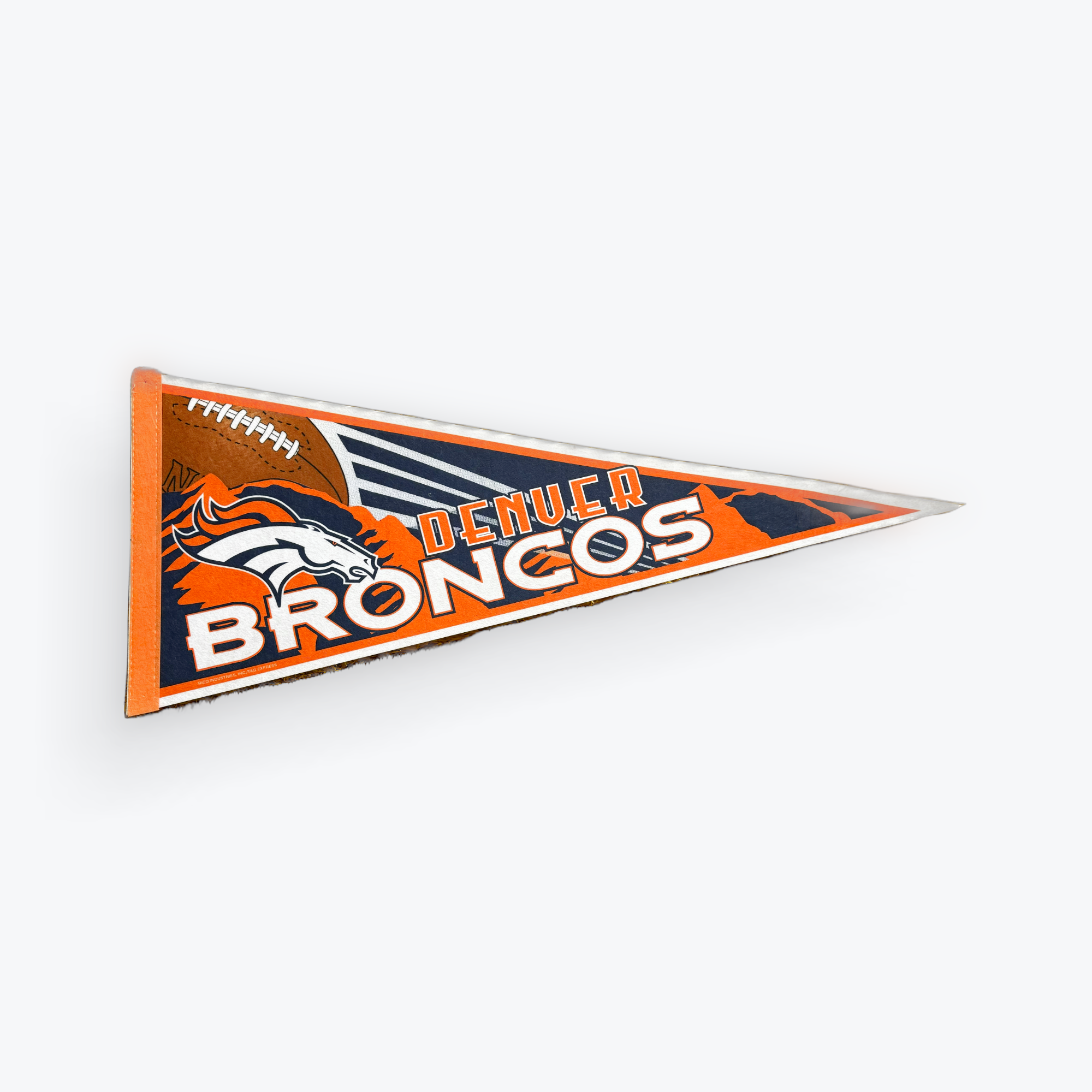 Vintage 90's NFL Denver Broncos Pennant – Highland Throwbacks