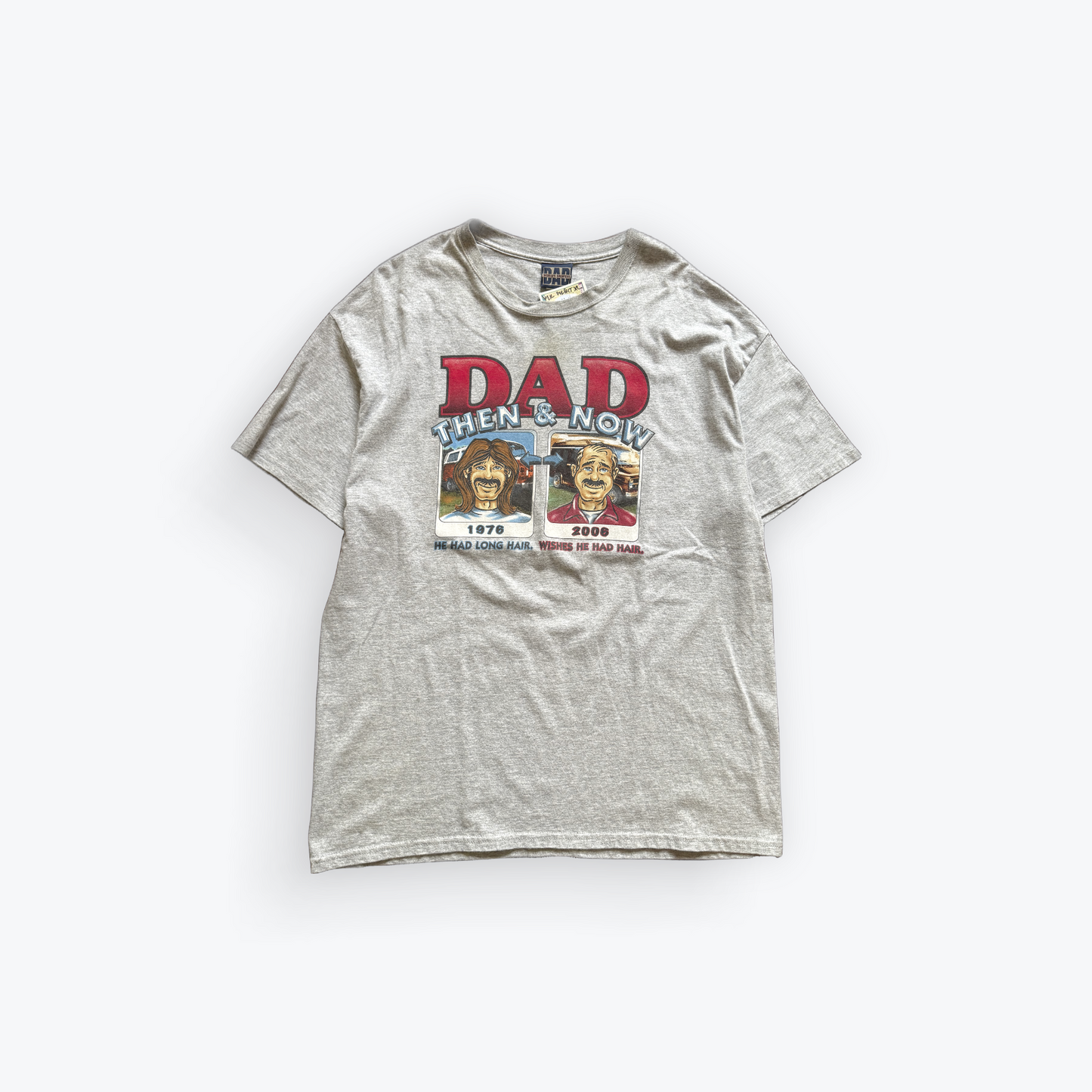 Vintage 2006 Funny Dad Then and Now Shirt