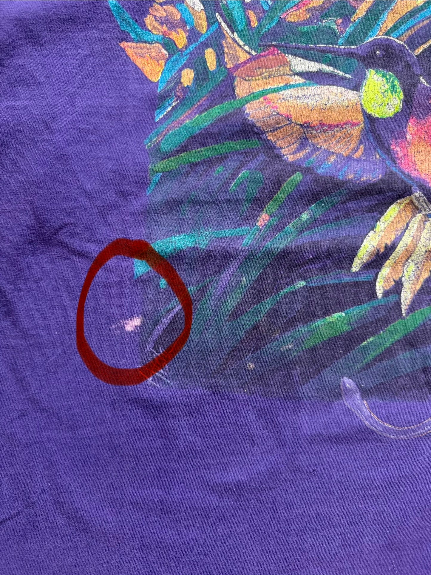 Vintage 90's Hummingbird Graphic Shirt