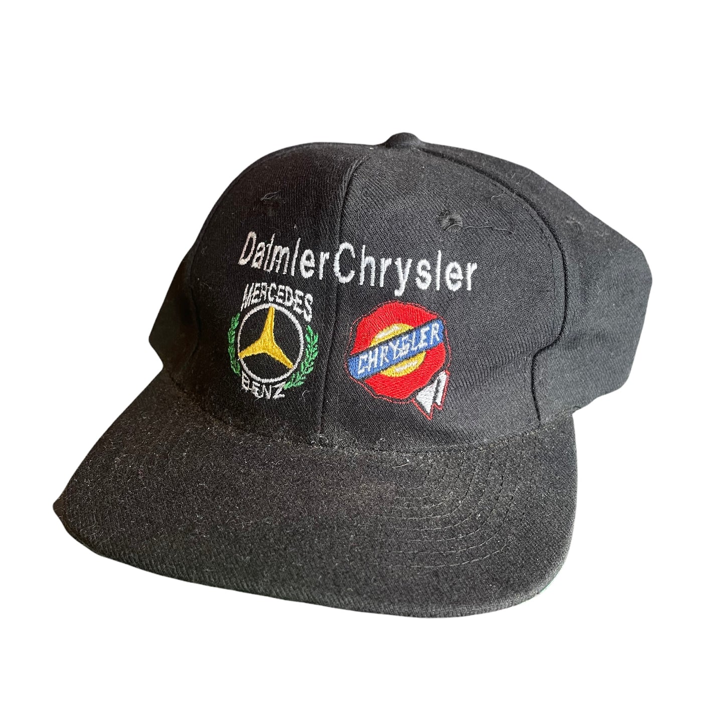 Vintage Mercedes Benz Daimler Chrysler Snap Back Hat