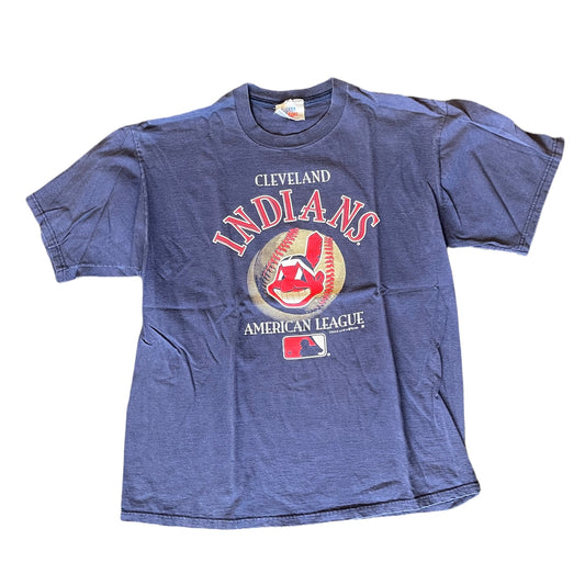 Vintage 1996 Cleveland Indians American League Shirt