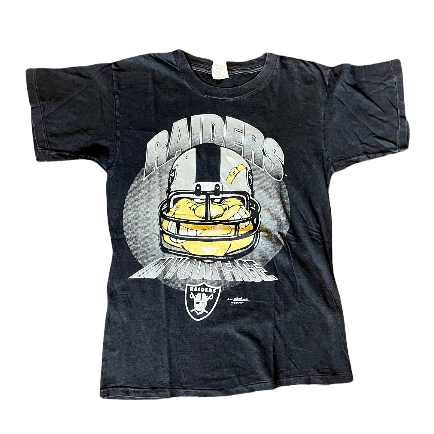 1994 Raiders In Your Face Shirt