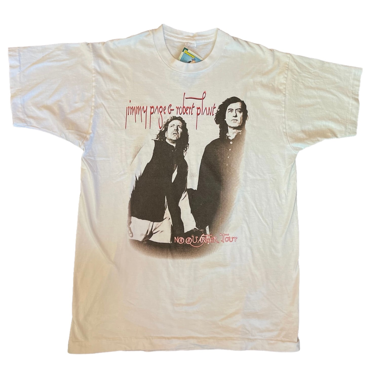 Vintage 1994 Jimmy Page & Robert Plant No Quarter Tour Shirt