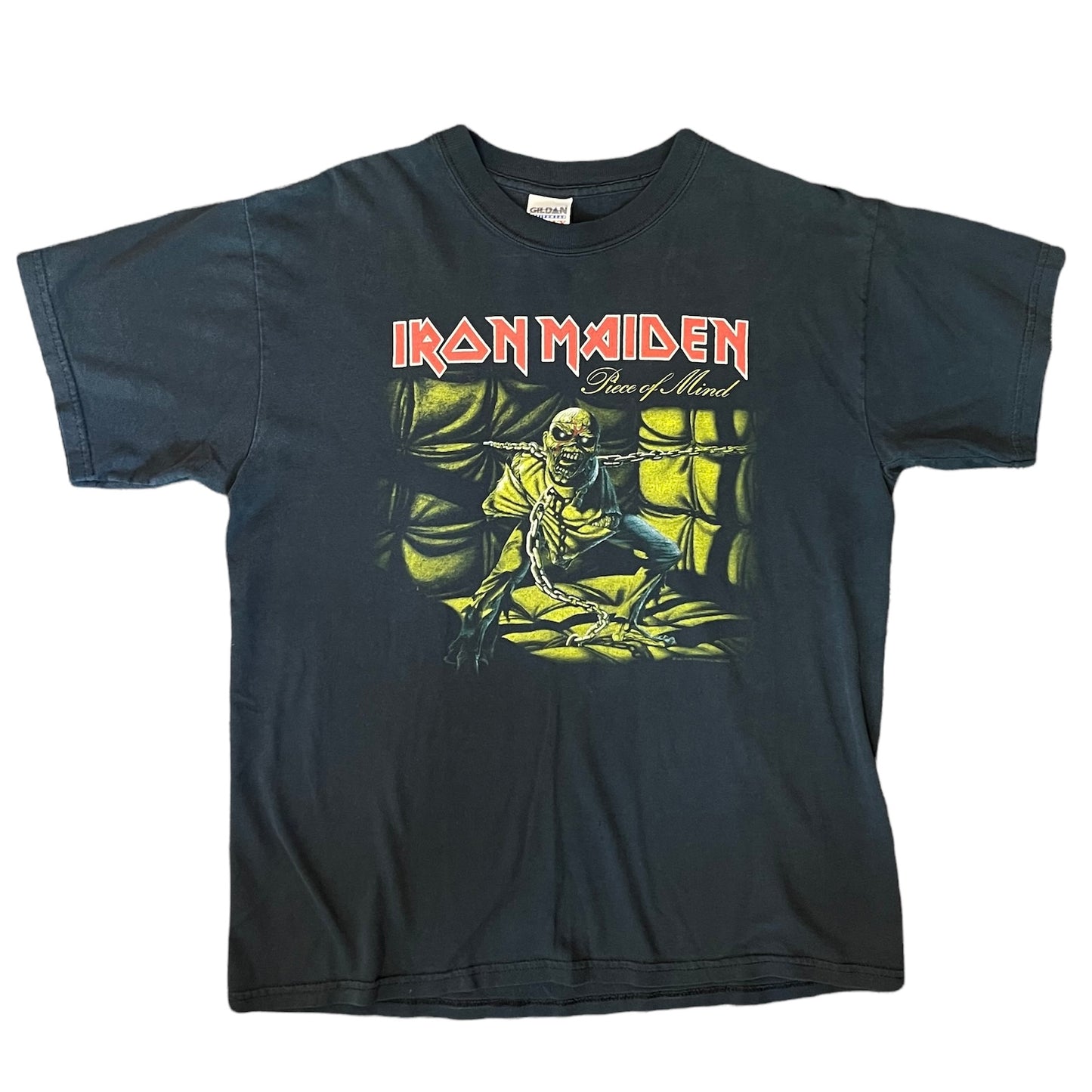 Y2K Iron Maiden Piece of Mind Tour Shirt Repro