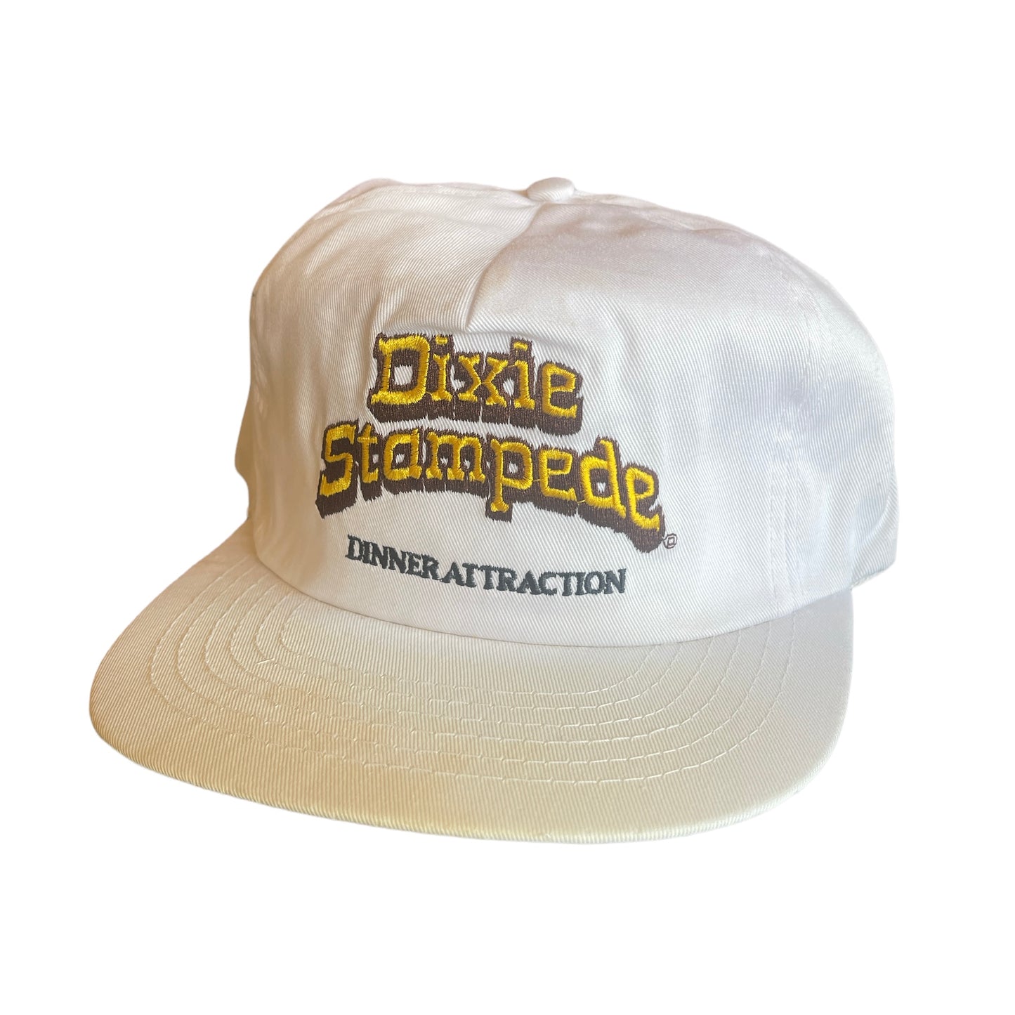 Vintage 90s Dixie Stampede Trucker Snap Back Hat