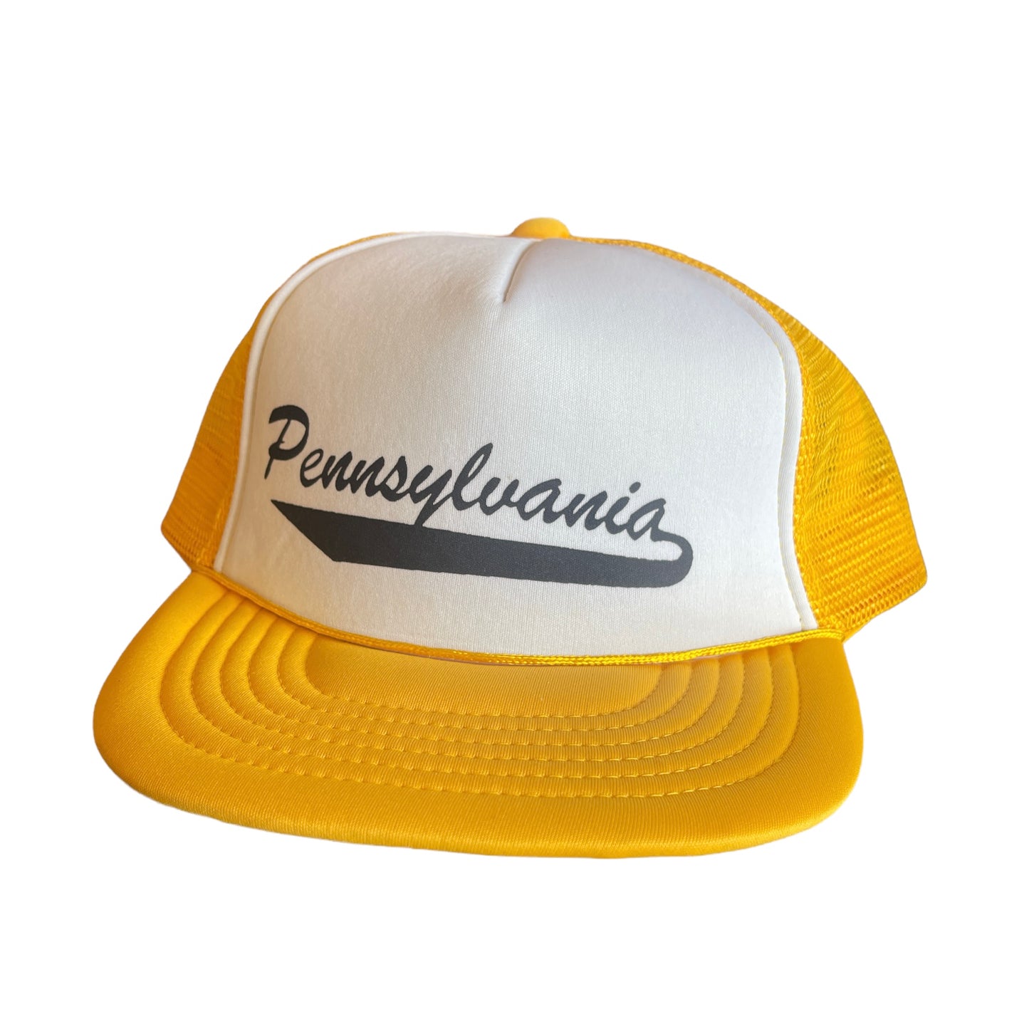 Vintage 80s Pennsylvania Trucker Snap Back Hat