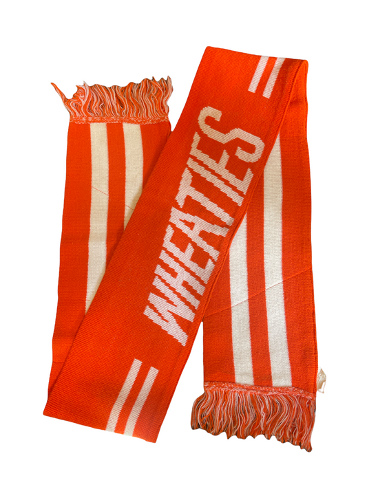 Vintage 80s Wheaties scarf