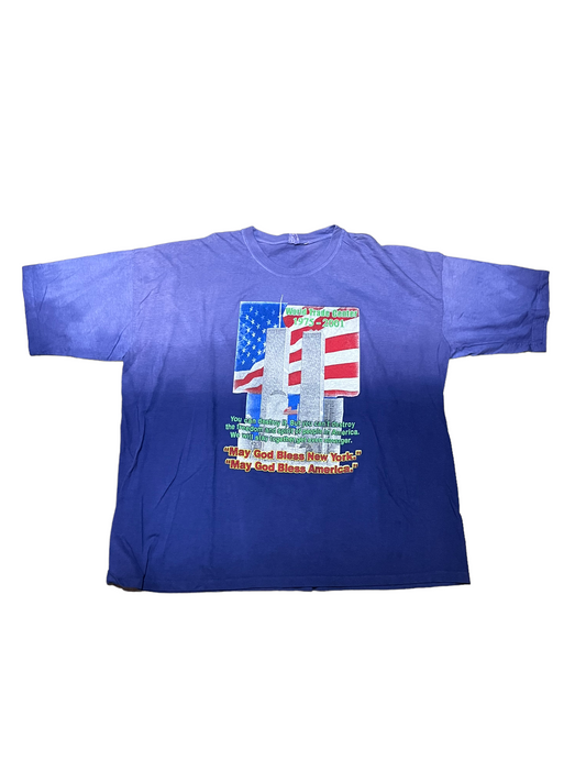 Vintage World Trade Center 9/11 T Shirt
