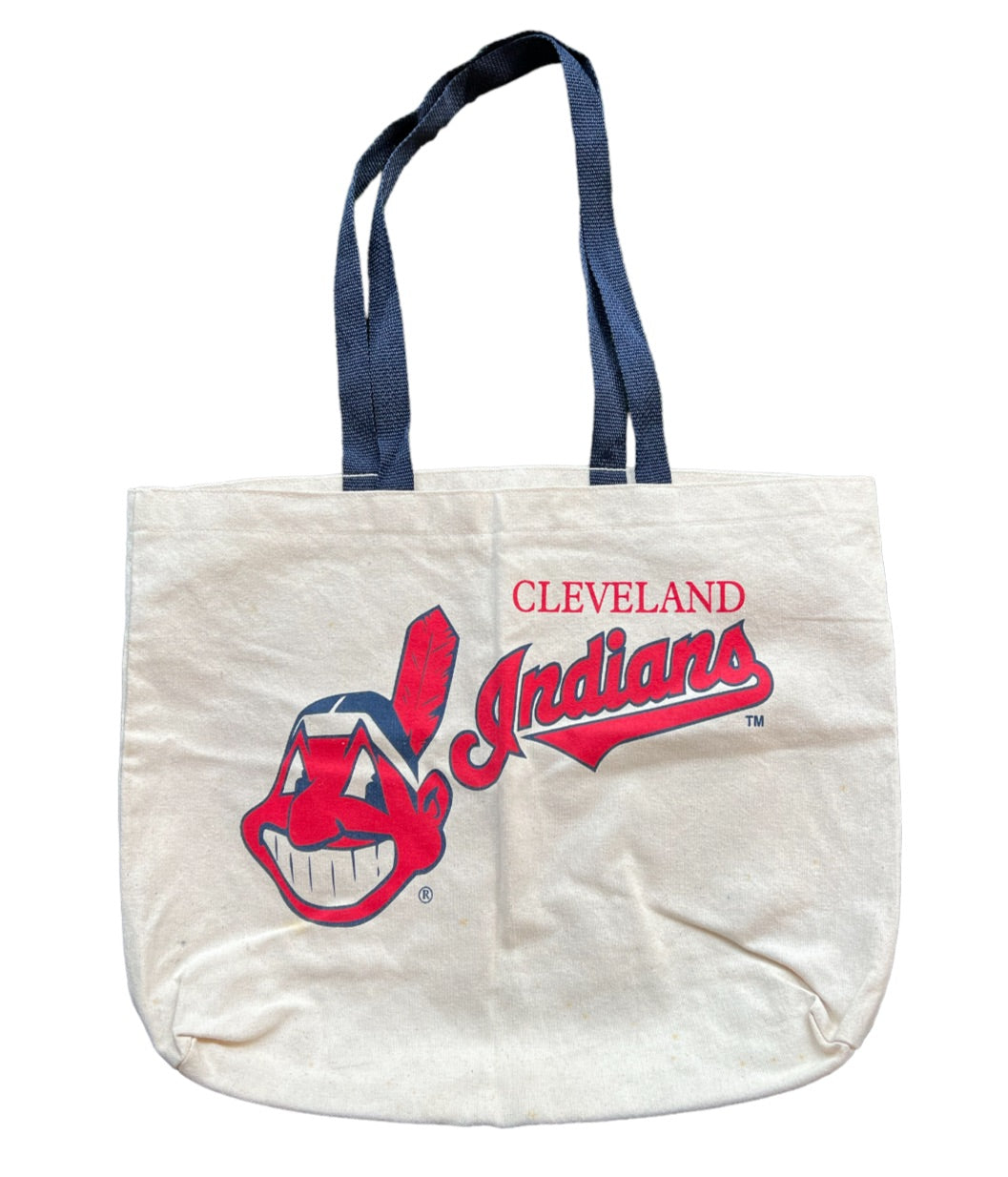 Vintage Cleveland Indians Tote bag