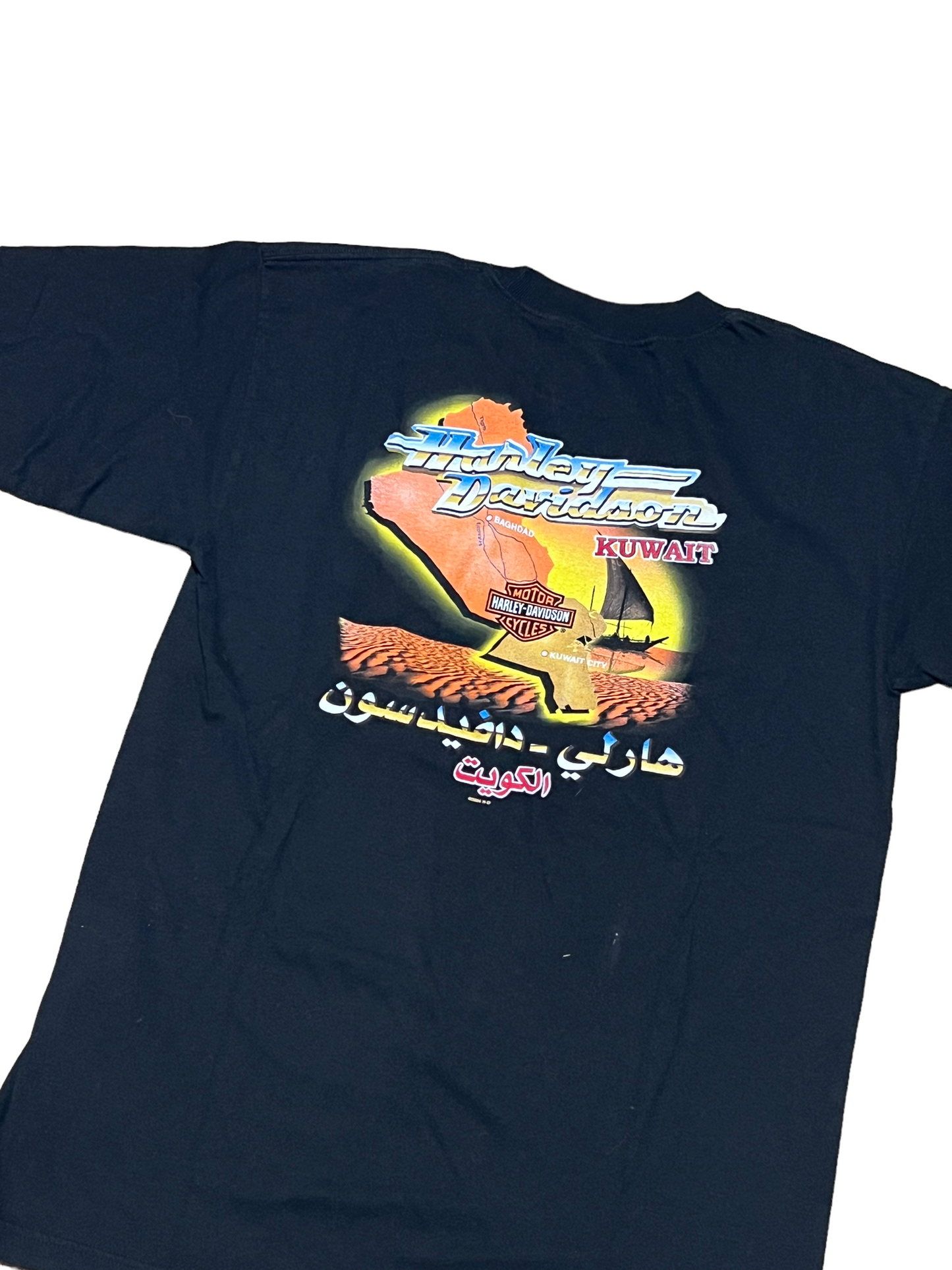 2004 Harley Davidson Kuwait T Shirt