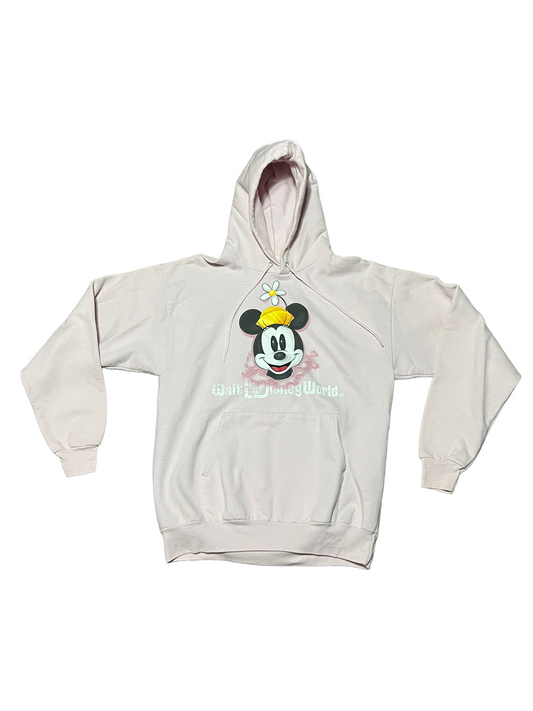 2000s Minnie Mouse Light Pink Hoodie