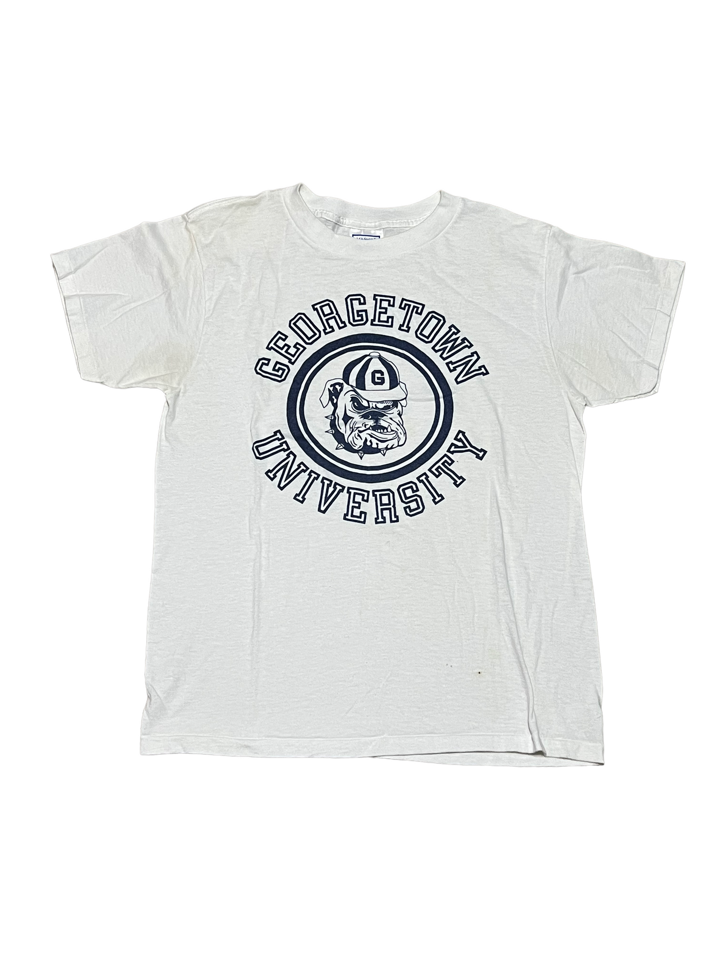 Vintage 80s Georgetown Bulldogs T Shirt