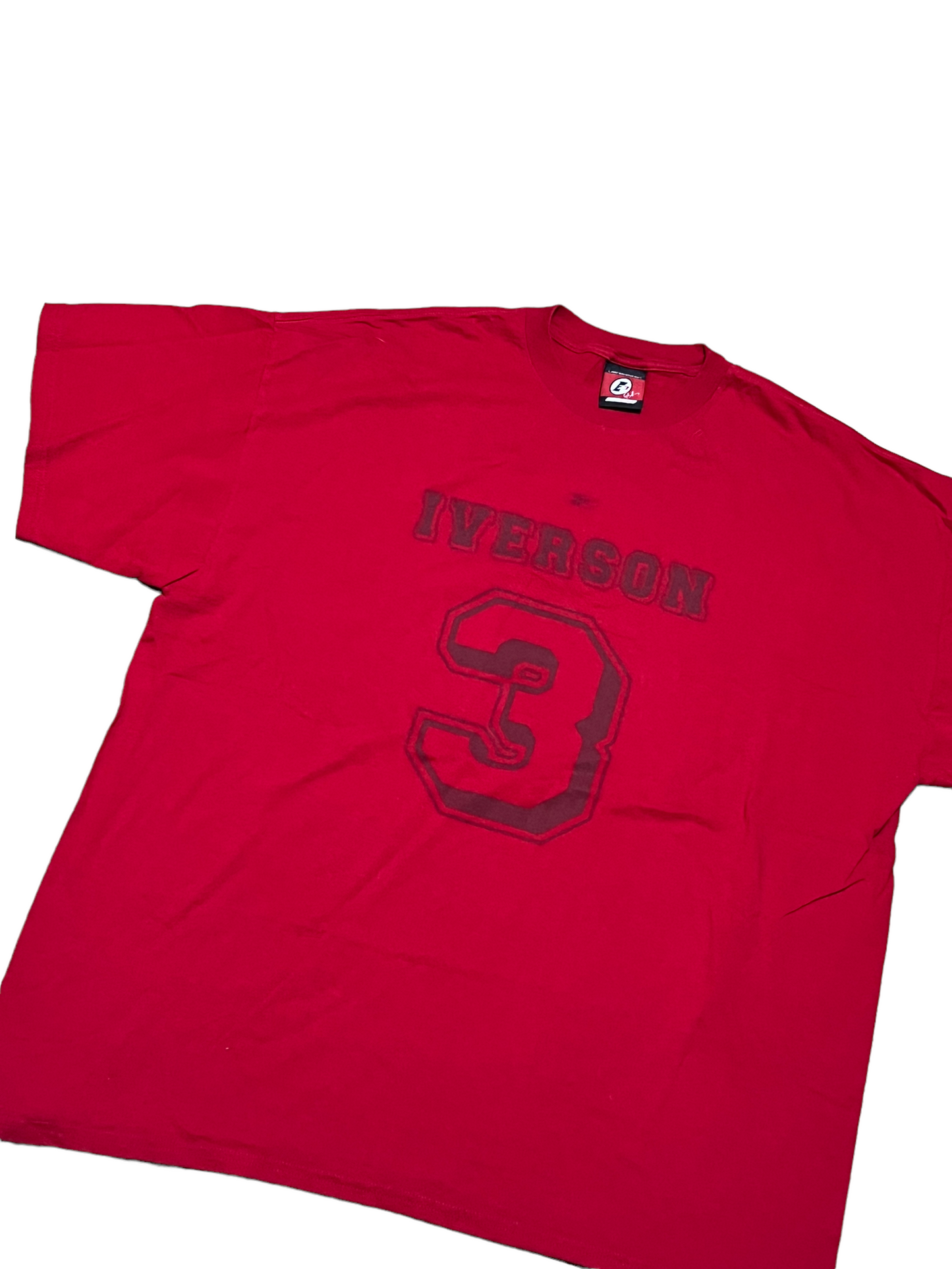 Y2K Allen Iverson Reebok T Shirt